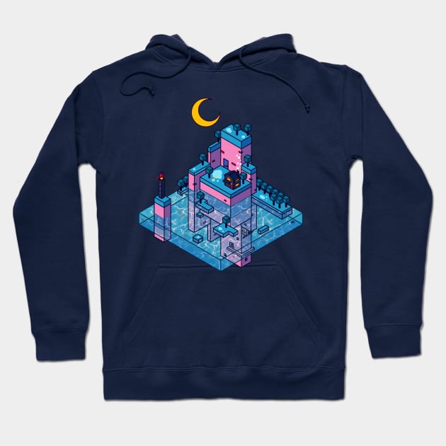 LoFi Island Hoodie by seerlight